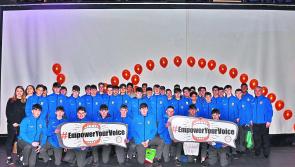 St Mel's TY students visit Student Leaders' Congress