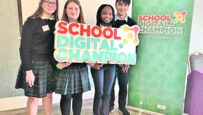 Ballymahon students in school digital champion drive