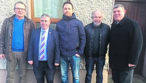 'No to Derryadd Wind Farm' group meets Boxer Moran