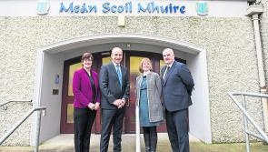 Fianna Fáil leader takes in visit to Longford's Meán Scoil Mhuire