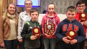 Killoe tops in Longford Community Games U-14 Table Quiz