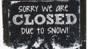 A number of Longford schools closed due to snowfall and dangerous road conditions