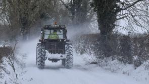 A number of Longford roads are still impassable and  blocked by snow 