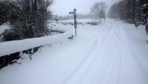 All national roads in Longford are open but a large number of local roads remain blocked