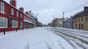 Watch: Jimmy Connell captures Edgeworthstown #StormEmma winter wonderland