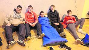 Clock winds down to Longford Sleep out for Simon fundraiser