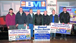 Ploughing on regardless  at the 84th County Longford Championships launch