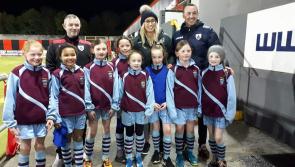 Irish star Stephanie Roche a major hit with Gaels United girls during  Longford visit 