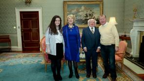 Lanesboro's Sean Casey honoured by President Higgins 