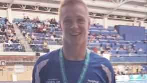 Longford’s Gerry Quinn wins a Silver medal in the 200m IM at the Irish Open Swimming Championships

