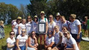 Longford women strip and dip for charity