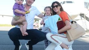 Ballinamuck family on  inaugural flight from Ireland West Airport to Majorca with TUI 
