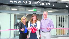 Gallery | Frances Cryan cuts ribbon to mark opening of new Leitrim Observer offices