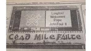 #ThrowbackThursday | Longford welcomes Pope John Paul II to Ireland in 1979