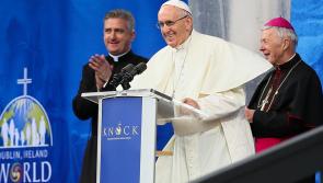 Gallery | Rain fails to dampen enthusiasm of crowd that greets Pope Francis in Knock Shrine