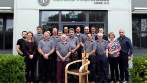Papal Chair at Knock Shrine designed by ICS Furniture in Dromod 