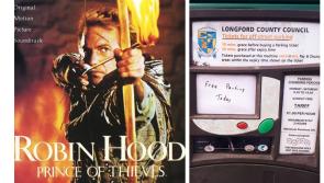 Robin Hoods of Longford: Tongue-in-cheek thieves pave way for free parking