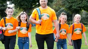Leinster and Ireland Rugby Player Se&aacute;n O&rsquo;Brien goes Up the Hill for Jack & Jill