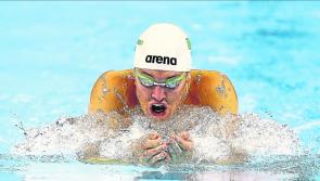 Longford's Darragh Greene in China for FINA World Short Course Swimming Championships