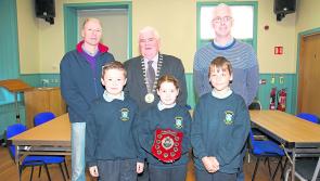 Granard Agri Show presentations to local national schools 