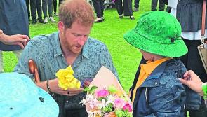 History repeated as Longford youngster rubs shoulders with Prince Harry