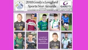 VOTE | Nine people seeking your vote to become Ganly's Longford Sports Star of the Month award winner for October