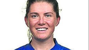Longford and Dromard star Ellen Murphy in action for Ireland senior women’s rugby team

