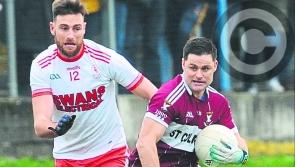 Former Longford player Shane Mulligan the St Columba’s captain 
