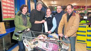 Harry's free shopping spree with Lidl Longford Trolley Dash