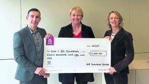 AIB Longford donate €11,050 to Jack and Jill Foundation