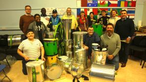 A welcome Christmas present as Longford’s new Samba Band receives new equipment