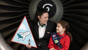 Aer Lingus partners with the Irish Girl Guides to encourage more girls to consider careers as pilots and engineers