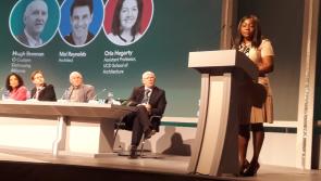 Longford FF candidate Uruemu Adejinmi tells Ard Fhéis it is time to 'focus on the people'