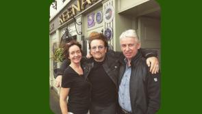 A special 2019 St Patrick's weekend guest: Keenan's of Tarmonbarry welcomes U2 front man Bono