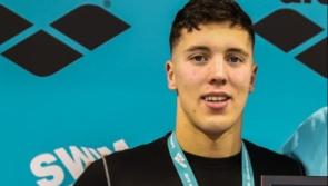 Third National senior swimming title for Breaststroke King Darragh Greene 
