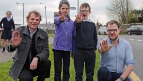 Kenagh switches on brand new solar speed sign in campaign to get drivers to slow down