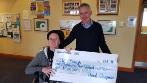 Lanesboro's Donal Chapman plunges to the depths for charity
