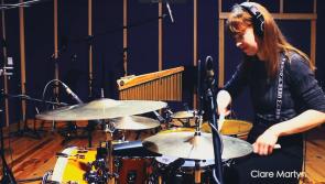 Longford's St Mel's Musical Society drummer Clare Martyn in Hit Like a Girl Contest