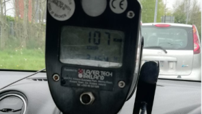 Longford motorist clocked at over twice the speed limit
