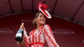 Longford's Kate Nally McCormack 'thrilled to be bringing the Bollinger home to Ballymahon' as she is crowned best dressed winner at Punchestown 2019
