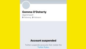 Update: Longford mother says 'free speech is a privilege and shouldn't be abused' following temporary suspension of Gemma O'Doherty's Twitter account