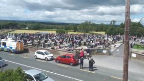 Heavy garda presence ensures Longford Cemetery Sunday service passes off without incident