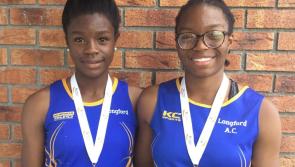 National Gold medals for Longford sprint sisters Yemi and Funmi Talabi 

