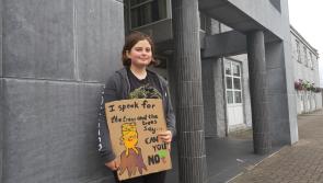 She will not be moved - Longford teen calls for climate change action 