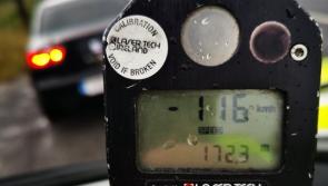 Driver in Longford  arrested and charged with driving at over twice the speed limit in treacherous conditions