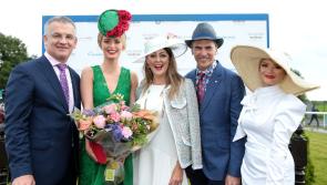 GALLERY | Former Dublin Rose Maria Coughlan wins Best Dressed Lady at Kilbeggan Races 
