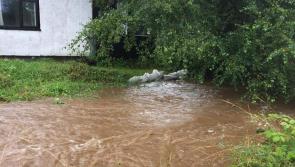 GALLERY | Flooding hell: Ballinalee resident feeling a bit safer as Longford County Council bring sand bags to combat flood threat