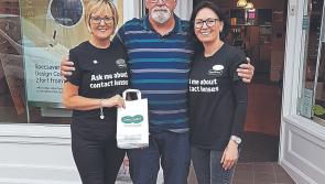 Specsavers Longford present Noel with  competition prize