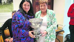 GALLERY | Galway's Christine Gleeson is first winner of inaugural Peter Kelly Perpetual Trophy  at Longford Tennis Club