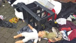 PICTURES | Staff at Hungry Horse Outside charity shop outraged at regular dumping outside Longford premises